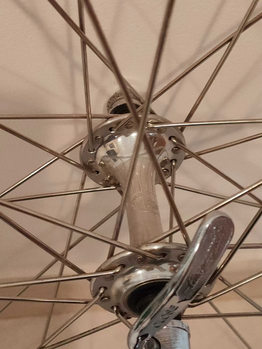 Vintage 1996 Campagnolo grupo Veloce 3x8v e rodas Atlanta 1996