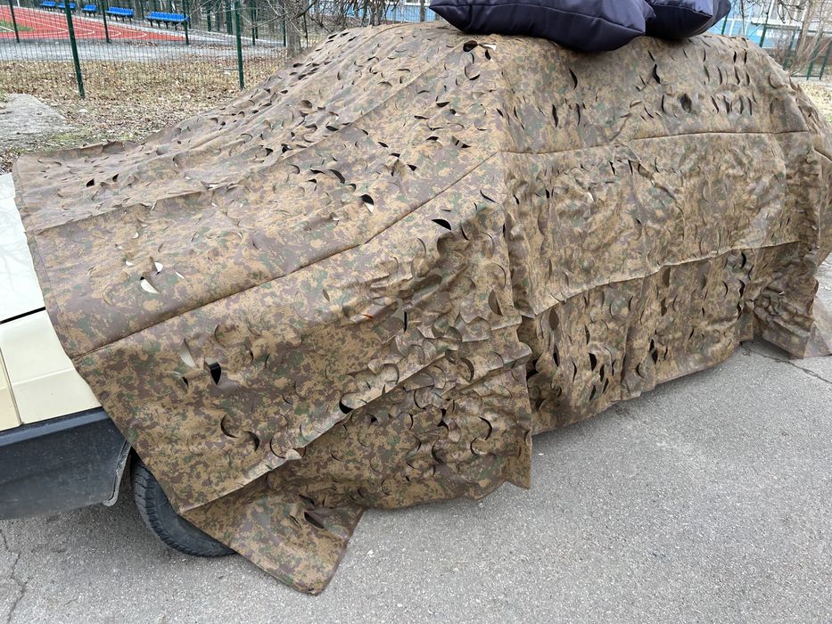 Маскувальна сітка, колір - Осінь, розмір 6х8