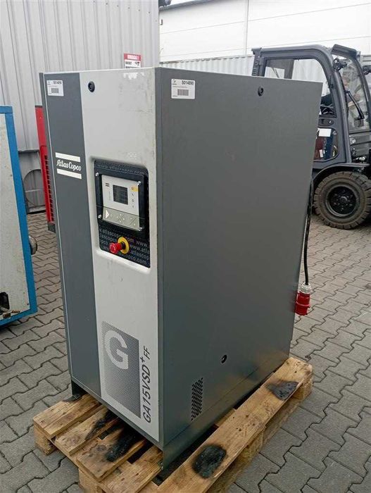 Sprężarka śrubowa Atlas Copco GA15 VSDFF PLUS,S014890
