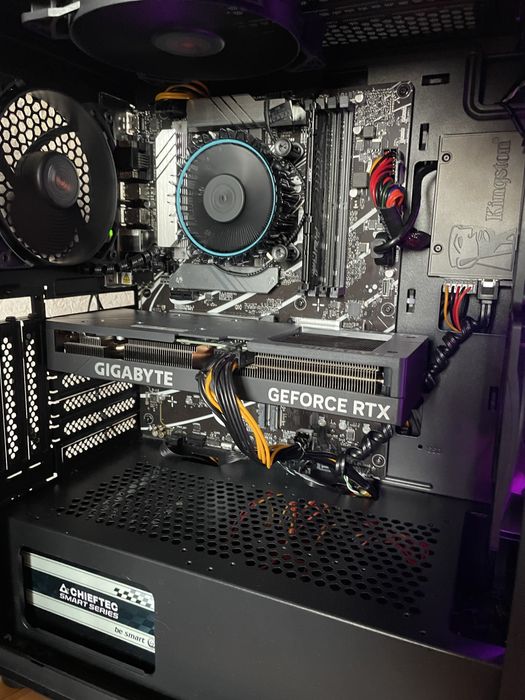 Продам Игровой компьютер i5-14400F rtx 4060 Ti RAM DDR5-16gb