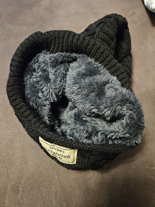 Czapka ocieplana w środku
