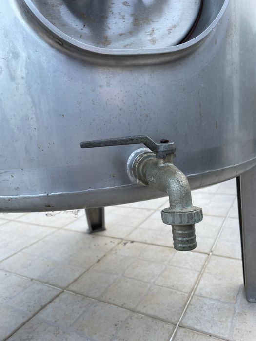 Cuba de inox de 550L