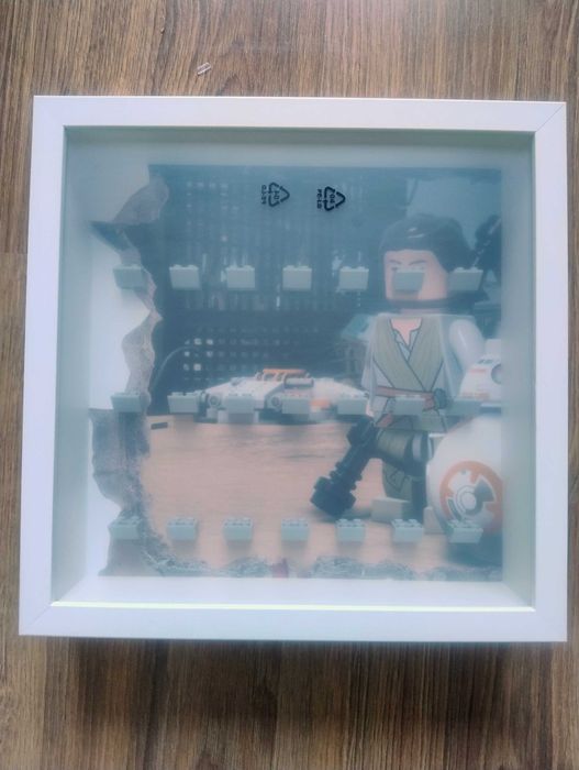 Ramka/Gablotka Star Wars na minifigurki LEGO