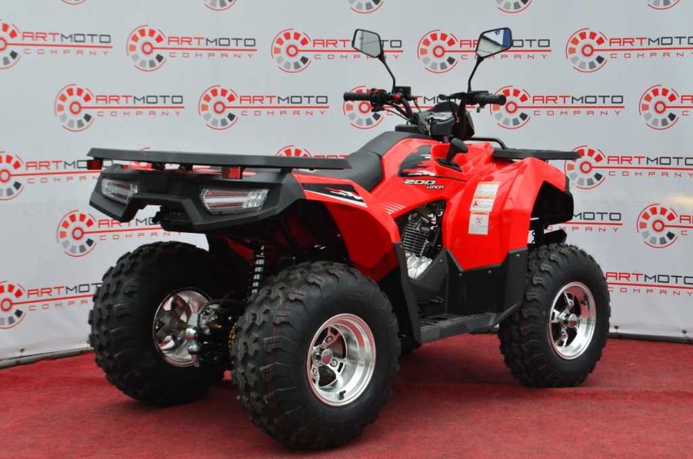 Новий квадроцикл Loncin LX200ATV-U, мотосалон Артмото Полтава