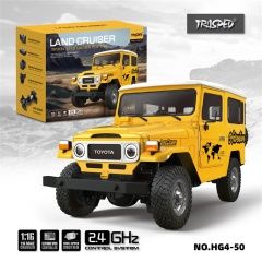 Carro RC Crawler Toyota Land Cruiser FJ40 1/16 HG4-50 proporcional