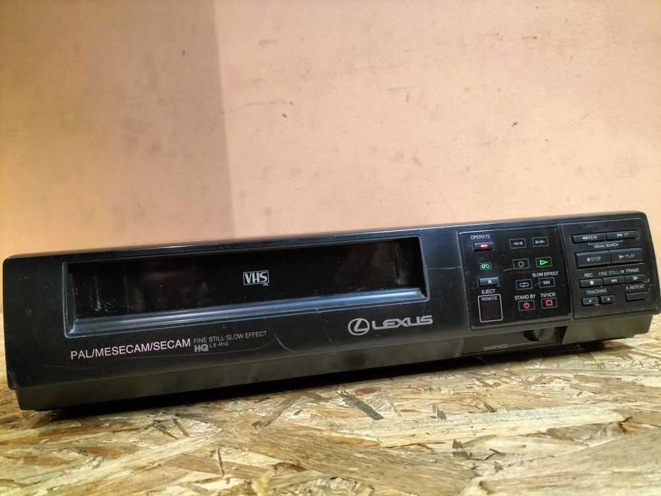 Unikat Vintage! Odtwarzacz VHS LEXUS LX-R10 /Rarytas do kolekcji!