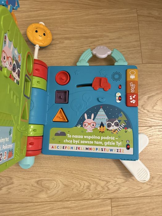 Edukacyjna giga ksiazka Fisher Price