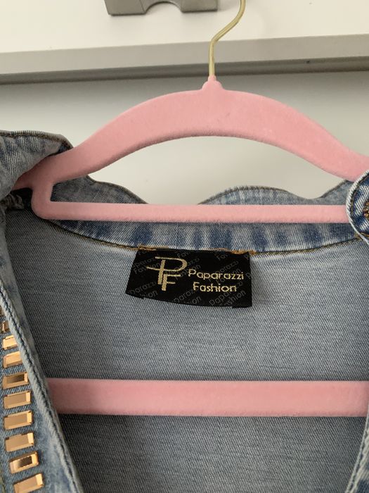 Sukienka jeansowa Paparazzi Fashion XL