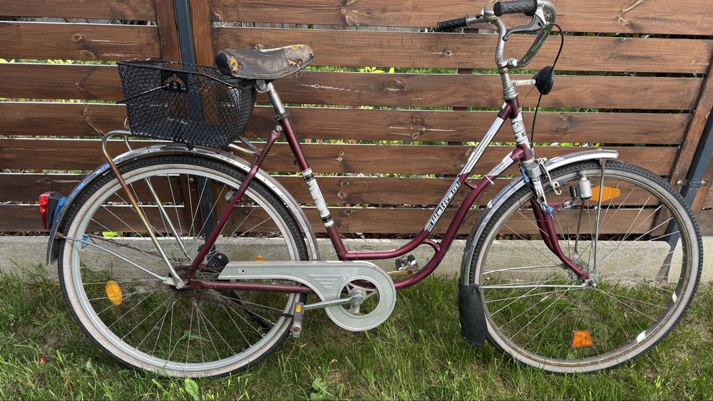 Zabytkowy rower niemiecki WOLFRAM Becker Lemgo – klasyk vintage holnerka