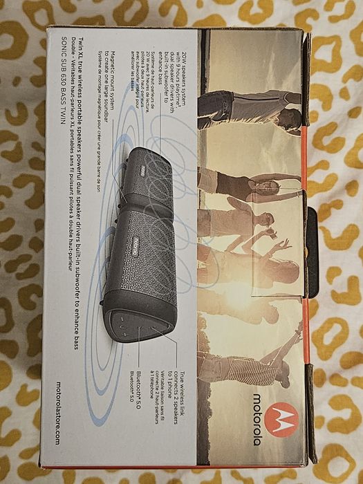 2 colunas Motorola Twin XL Sonic sub 630 Bass Twin. Garantia de loja.