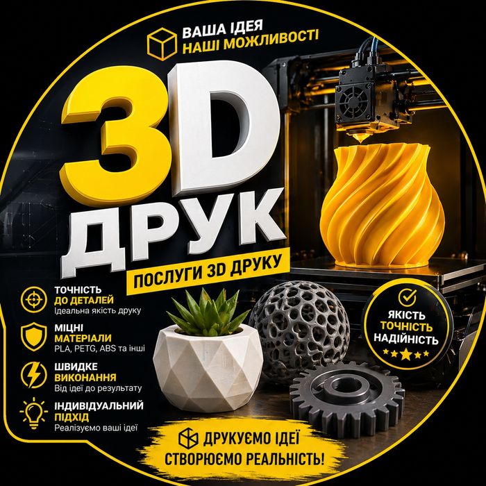 3D- Друк, моделювання