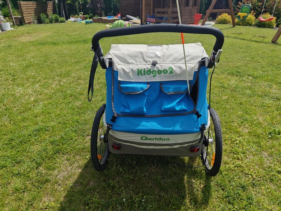 Przyczepka rowerowa Qeridoo Kidgoo 2