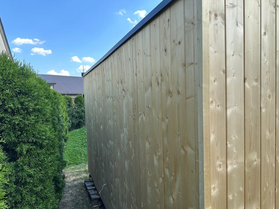 Sauna ogrodowa z przedsionkiem kompletna