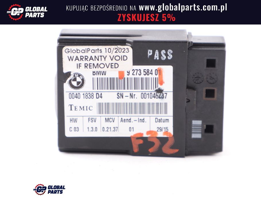 BMW E92 F32 E61 Moduł Fotela LCPA ECU