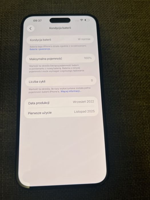 Iphone 15 plus 256gb, 100% bateria, gwarancja