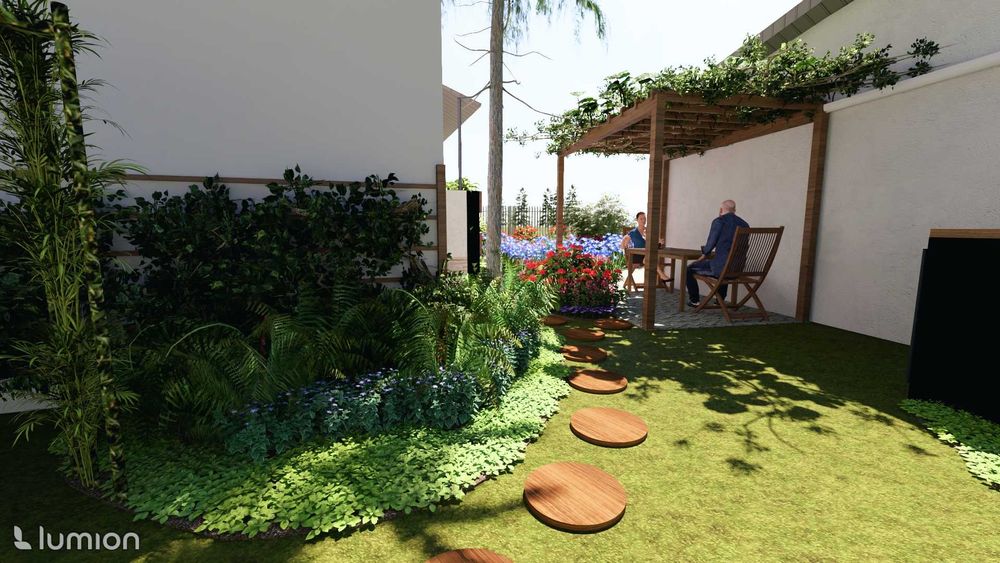 Projektowanie ogrodów | Rzuty 2D i wizualizacje 3D | Cała Polska