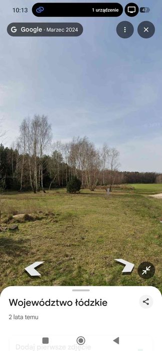 Sprzedam działkę budowlaną 1000m Stoki Drużbice 8 km do Belchatowa - Widok 5