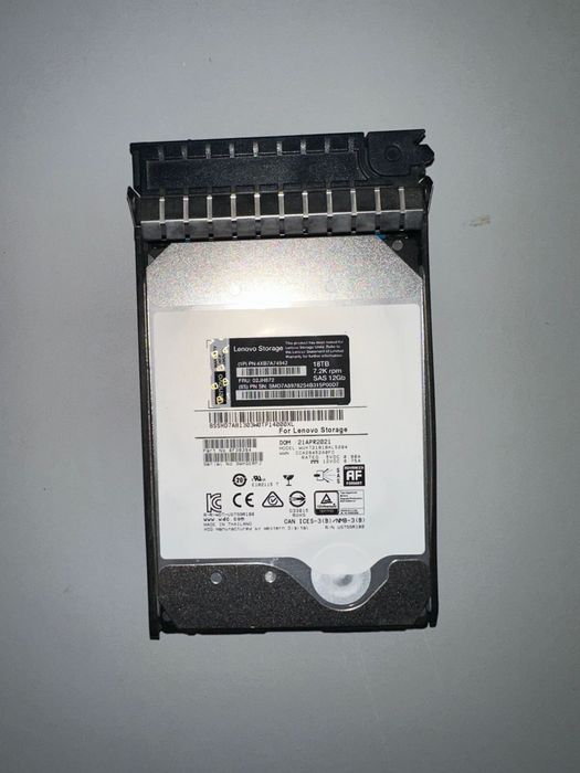 Серверні диски 18TB SAS 12Gb/s