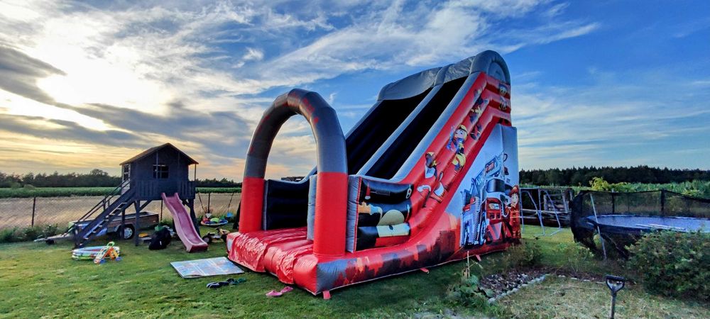 Wynajem dmuchaniec na komunię. Straż Pożarna zjeżdżalnia na imprezy