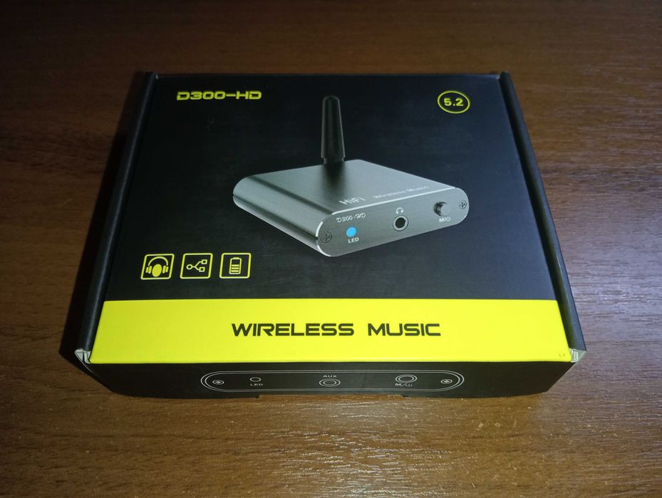 APTX-HD Bluetooth 5,2 D300-HD