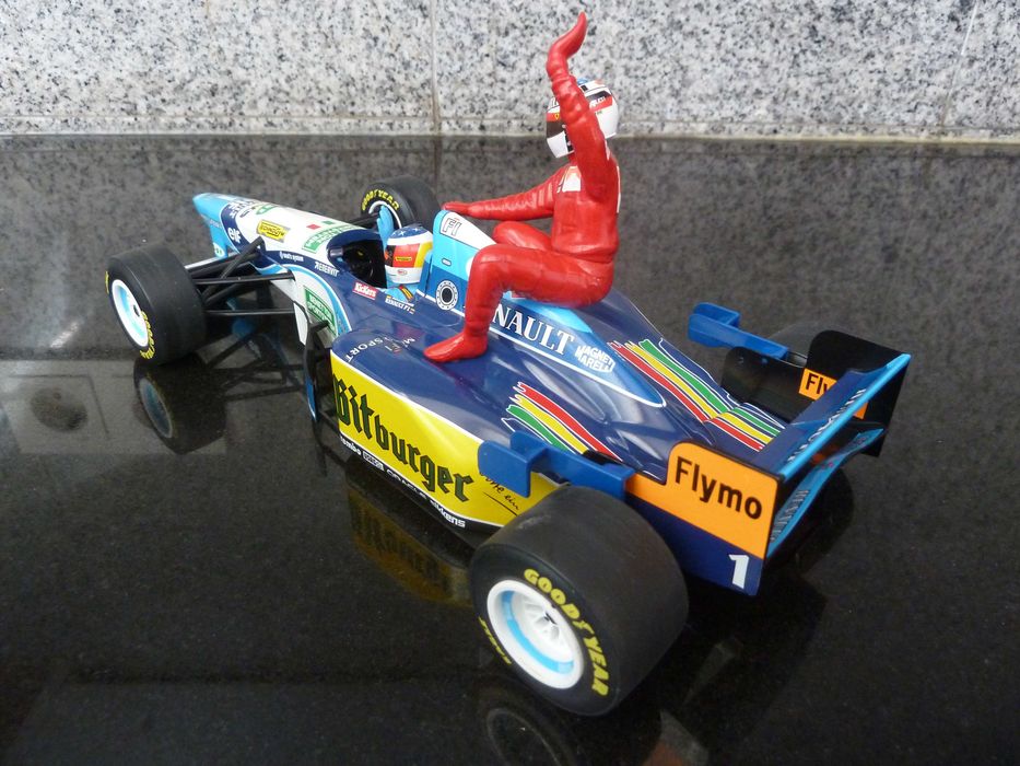 1:18 Minichamps, Benetton, Jean Alesi, Taxi, GP Canada 1995, AutoArt