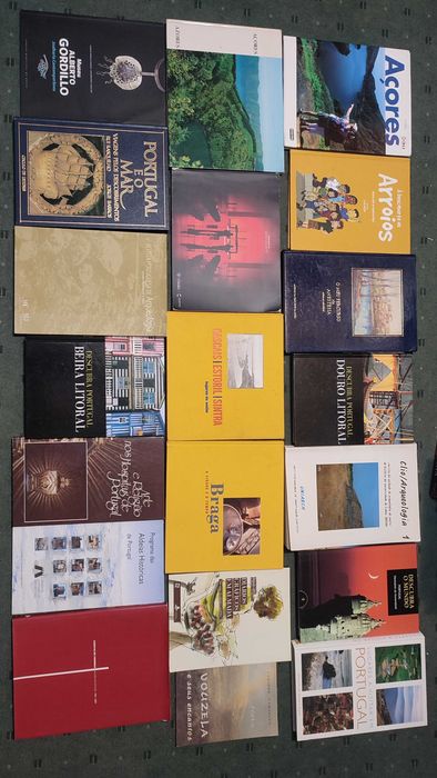 Lote Livros História, localidades e Etnografia - Cada 5 €