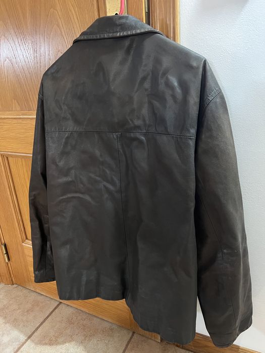 Casaco homem de pele genuína   Tamanho L   Em excelente estado