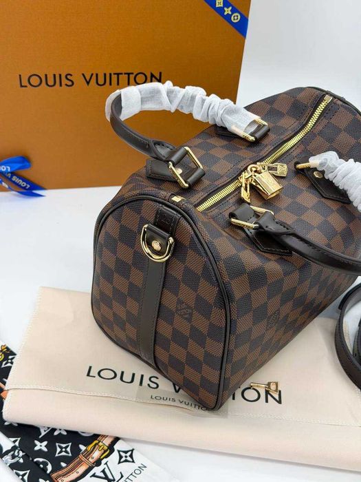 LV Speedy Bandouliete 25 Damier Ebene
