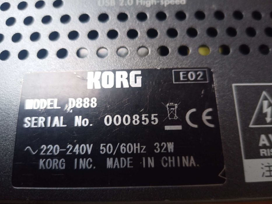 Korg D 888,profesjonalne studio nagrań
