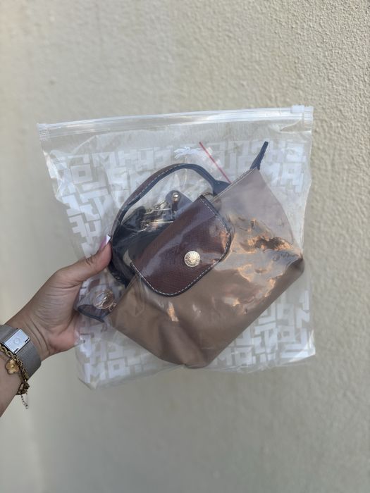Mini longchamp camel
