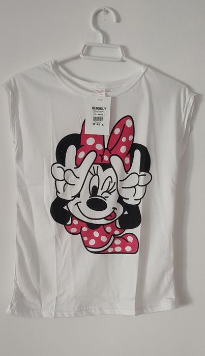 T-shirt da Minnie 

ATENÇÃO: Pagamento por mbway ou transferência bancária, envio após o dinheiro disponível na conta.T