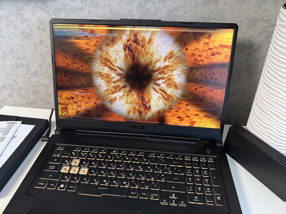 Asus Tuf A17/144Hz/2025год/Ryzen7/RTX3050/Ноутбук.