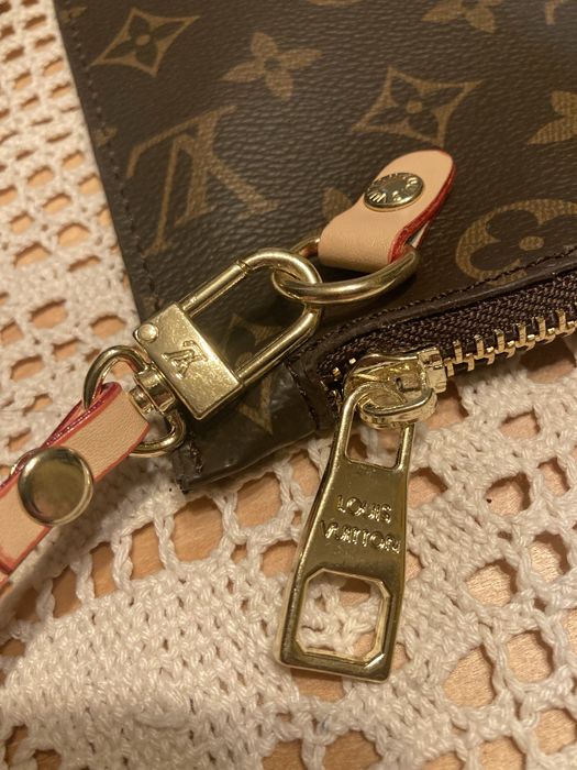 Louis Vuitton Neverfull MM – klasyk piekna brązowa z beżowymi wstawkam