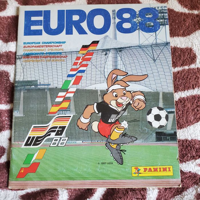 Panini, Euro 1988, повний альбом