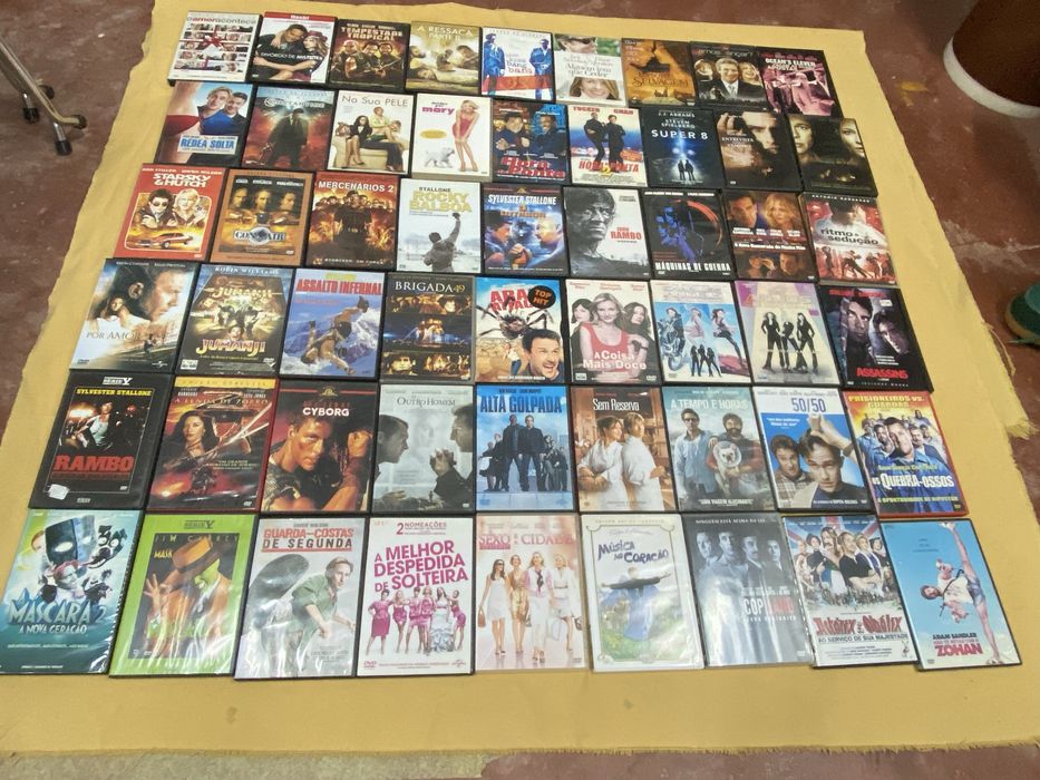 Lote particular dvd