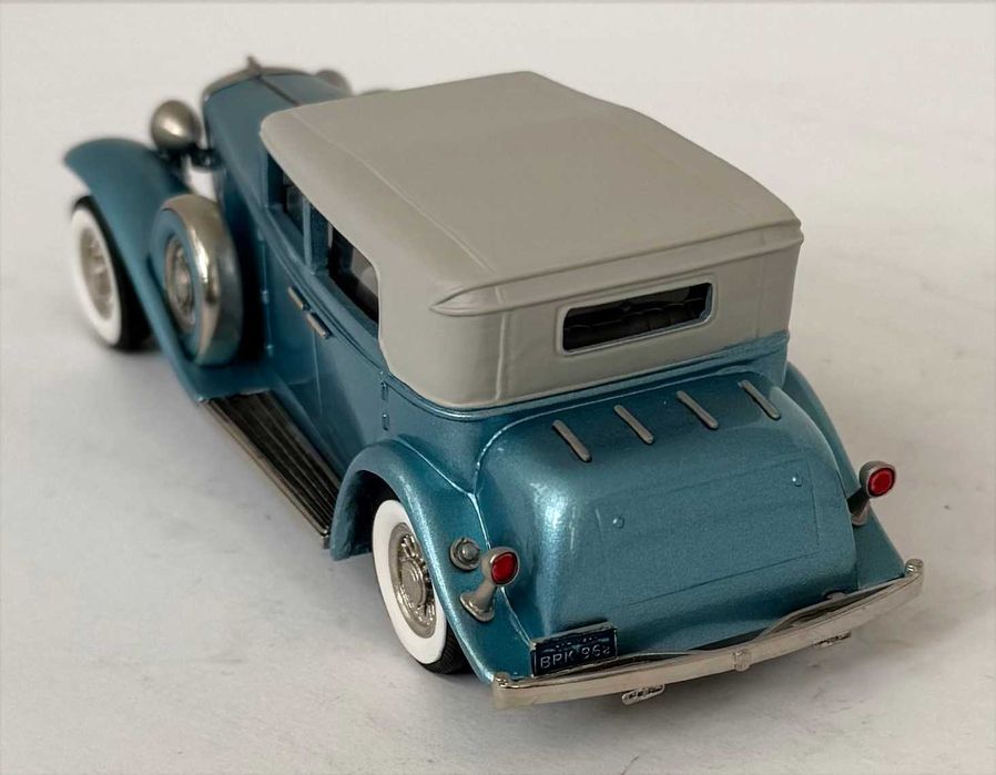 Brooklin Models_BRK96a 1931 MORMON Sixteen 4-Door Convertible Sedan. Completo, como novo.