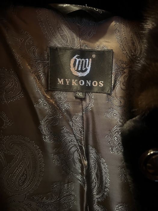 Шуба фірми Mykonos мутон