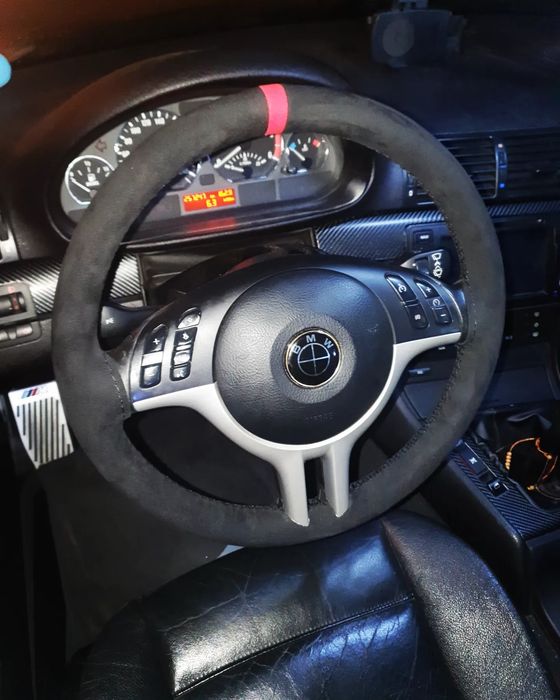 Capa no Volante em Couro Ligeiros / Camiões / Tratores / Autocarros