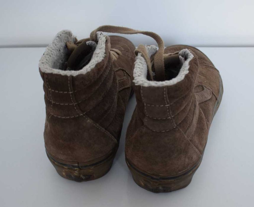 Vans buty trampki czekoladowe ocieplane 40