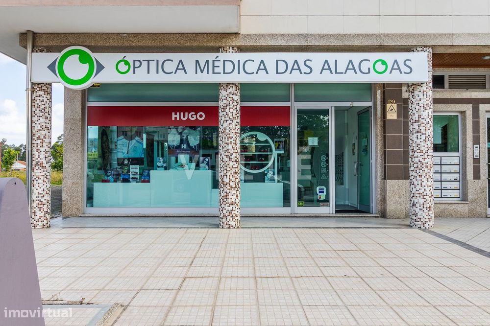 Óptica para trespasse, em Esgueira (Alagoas)