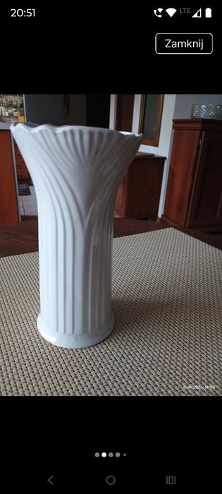 Stary porcelanowy wazon - lata 70/80