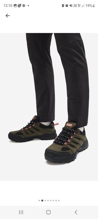 Buty trekkingowe zimowe Hunter khaki r.43