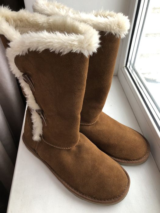 Довжина устілки 26 см ЗАМШ чоботи сапоги взуття угги черевики