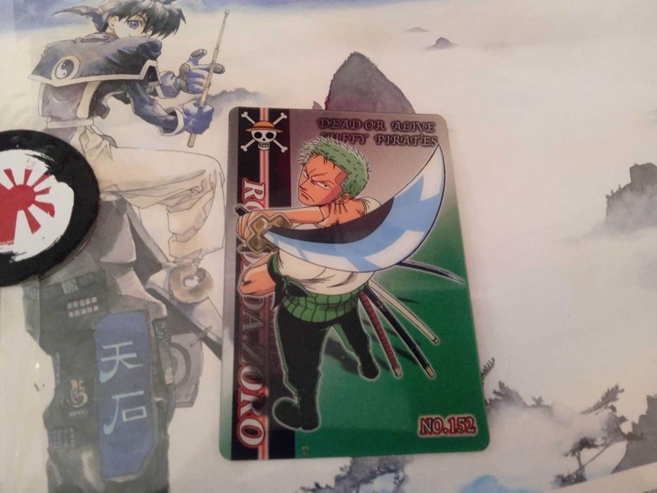 Karta 3D Zoro One Piece