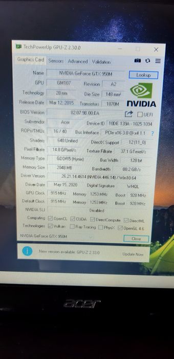 Portatil Acer Aspire