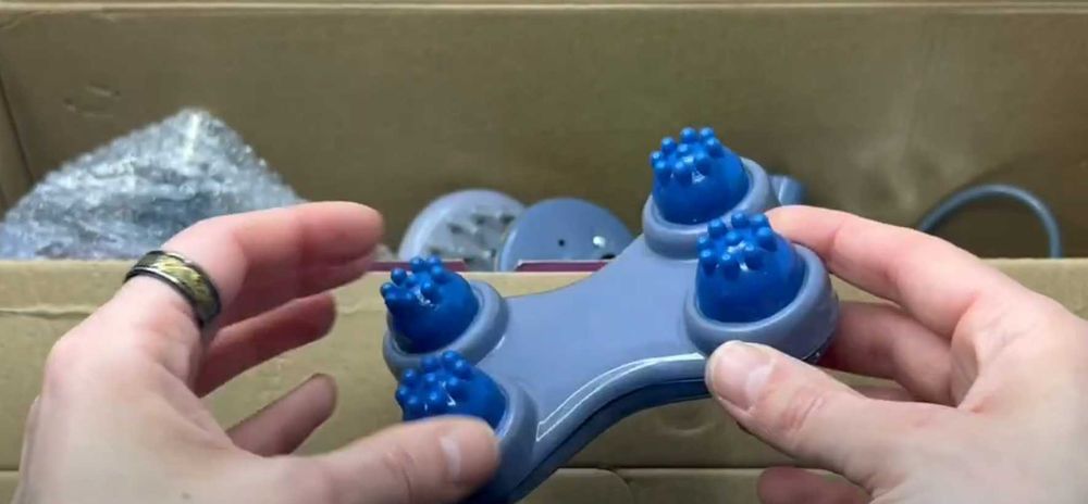 Універсальний вібраційний масажер ручний Maxtop Magic Massager 8 в 1