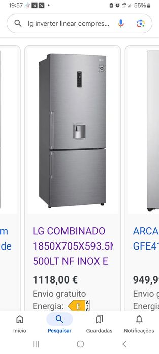 Combinado LG Linear compressor
