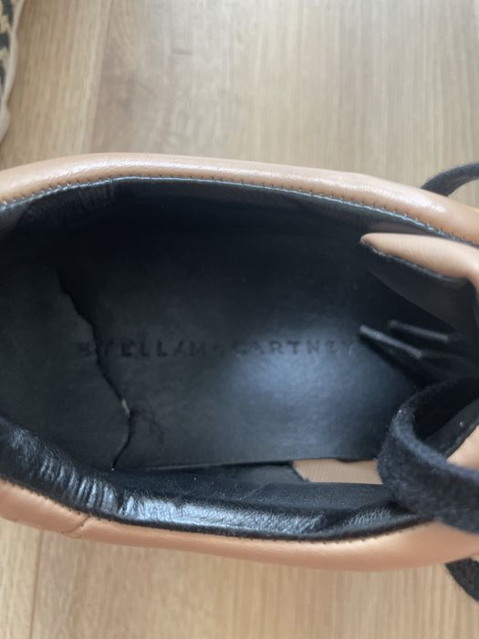 Buty snekersey Stella McCartney Star Macy Sneakers skorzane buty