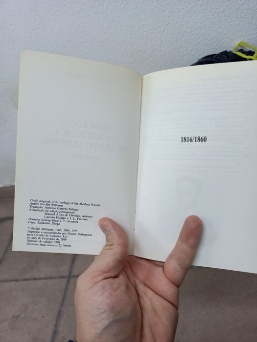 Conjunto 3 Livros Cronologia Enciclopédia Mundo Moderno
