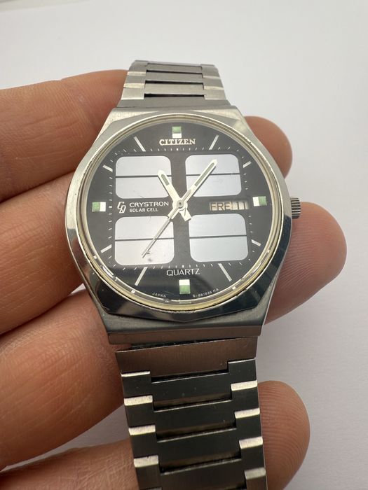 Zegarek Citizen Crystron Solar Cell Japan do naprawy